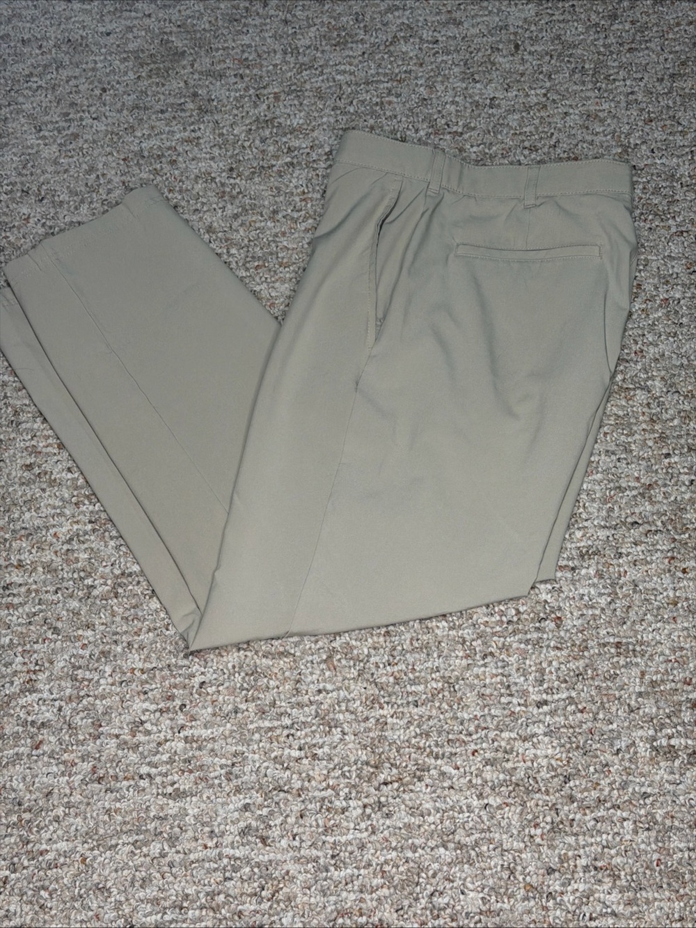 Izod Men's Dress Pants in Light Beige